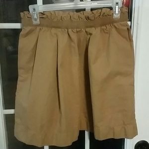 J crew pull on skirt with pockets size 6
